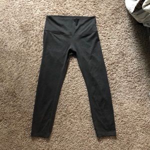 Grey, high waisted leggings